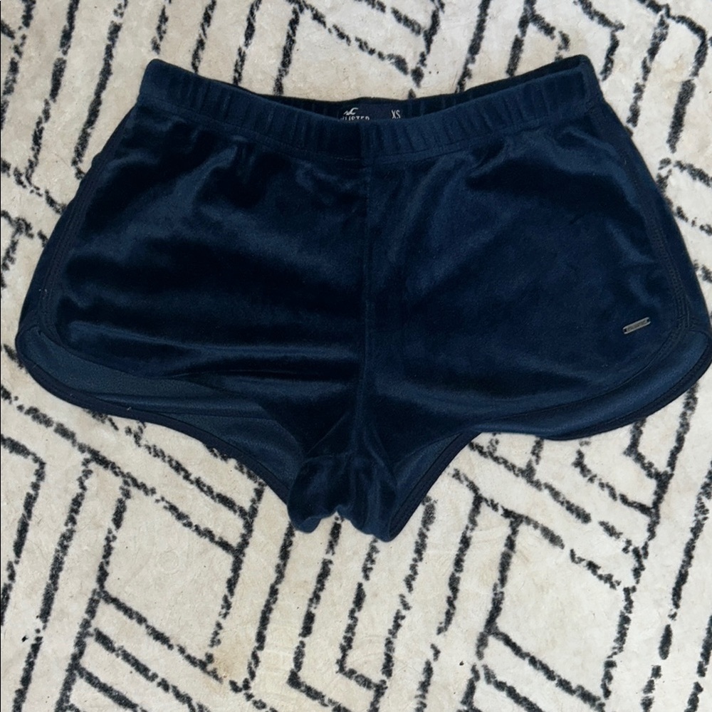 Hollister Deep Blue Comfy Shorts